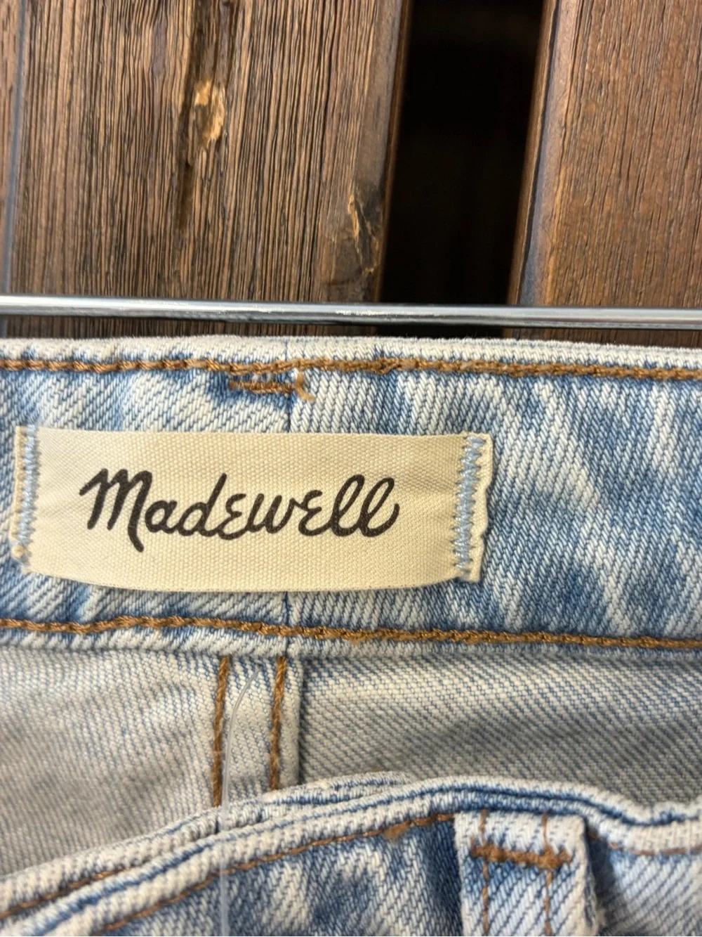 Madewell The Curvy Perfect High Rise Vintage Mom Jean in Merle Wash Size 27 NWT